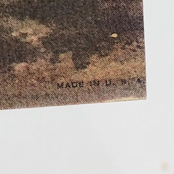 Vtg John Rogers Lithograph Print "Summer Street in Town Scene" Framed 6"x5" - Picture 5 of 8